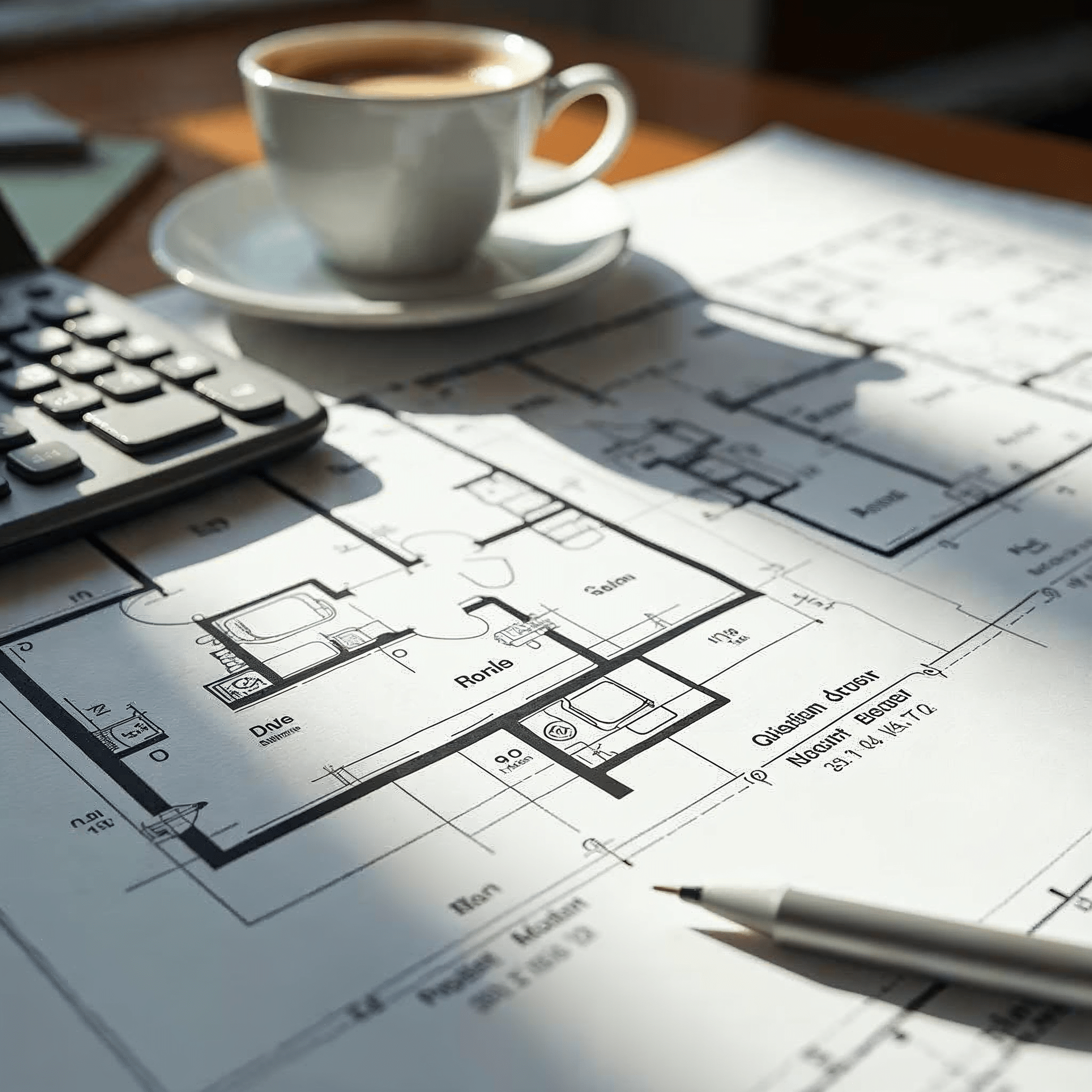 Bauplanung und Kalkulation für eine Kernsanierung