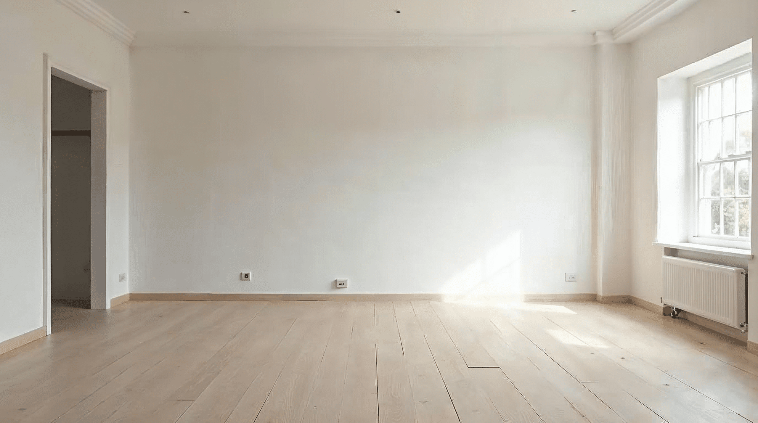 Klick-Vinyl wird in einer Mietwohnung verlegt