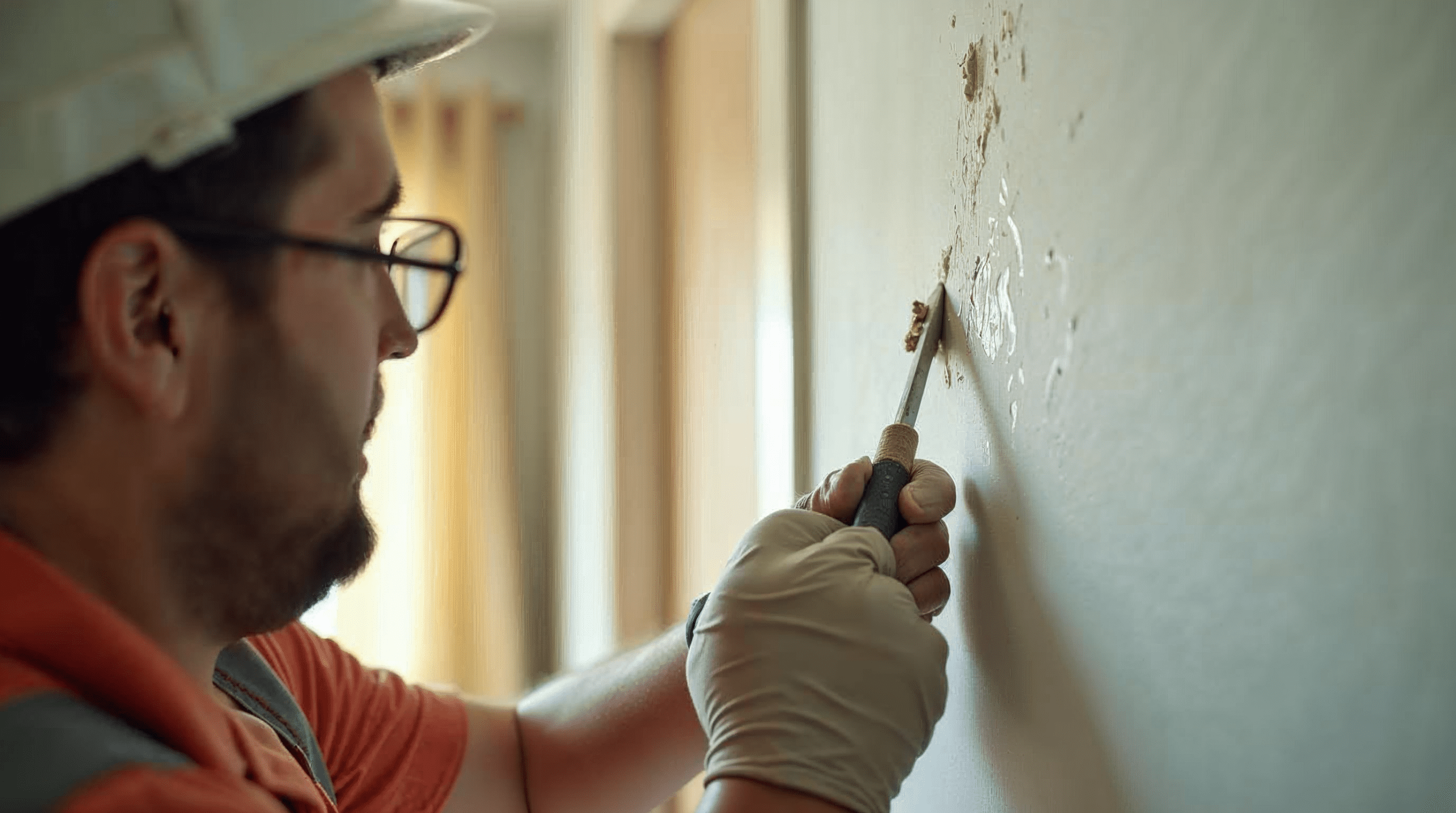 Kleine Reparaturen werden in einer Mietwohnung gemacht