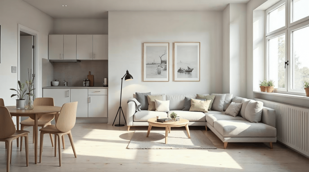 Kleine Wohnung saniert in Bremen mit Vinylboden